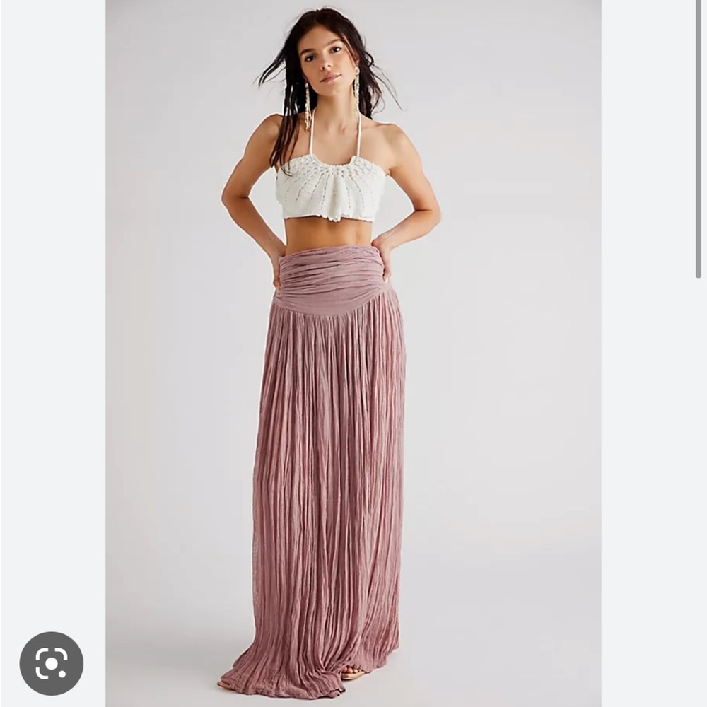 ISO 👀 Jen’s Pirate Booty / Free People - Lapis Maxi Skirt - in Rhea